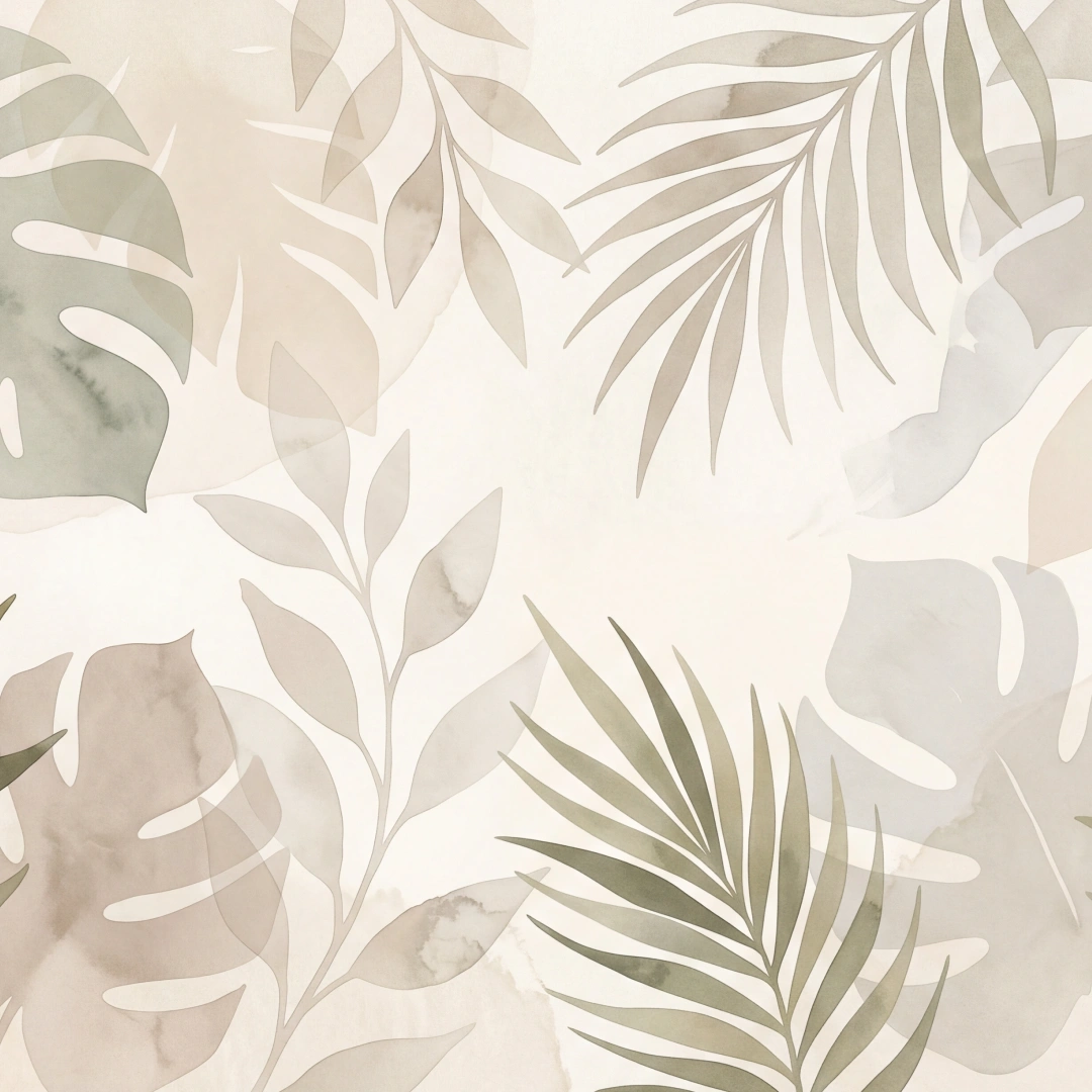 Botanical Veil Mural Botanical Veil Mural
